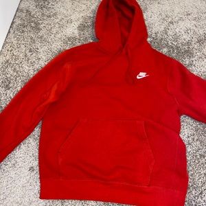 Red Nike Hoodie